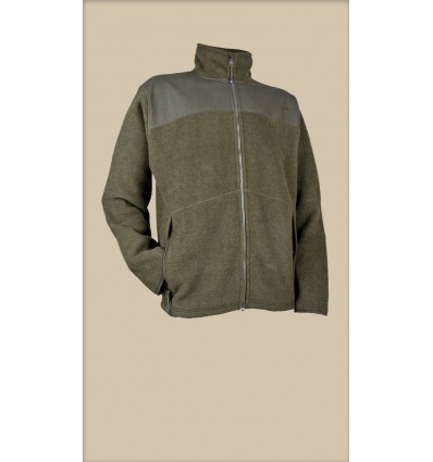 Jacheta Fleece Olive Tannheim Blaser