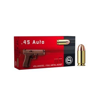 Munitie Geco calibrul 45 FMJ 14,9g