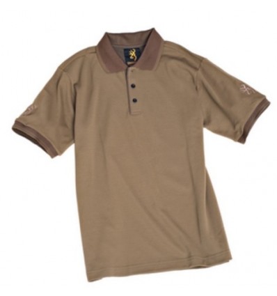 Tricou Polo Kaki Savannah Browning