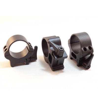 Set prindere rapida luneta inele pentru tub de 30 OPTISAN