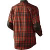 Pajala shirt Colour Bright red check